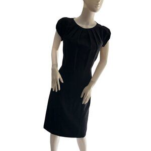 Hugo Boss NWT Black Cap Sleeve Dress Size 8